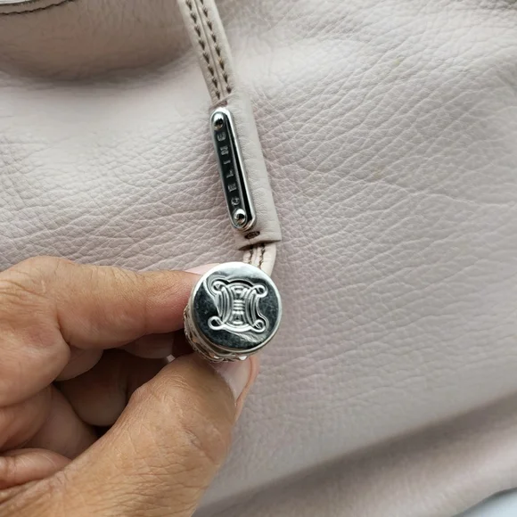 Celine Bittersweet Shoulder Bag in Soft Grained Leather ...Authentic w/COA... - Picture 9 of 16